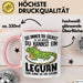 Leguan-Besitzer Tasse Geschenk Sei Immer Du Selbst Es Sei Denn Du Kannst Ein Leguan Sein Rosa Trendation