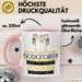 Rucksacktouristin Weil Es Keinen Schöneren Beruf Gibt Tasse Geschenk für Eine Rucksacktouristin Lustig Rosa Trendation