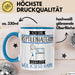 Reptilienhalterin Tasse Geschenk Ich Bin Reptilienhalterin Warum Weil Ich Es Kann Geschenkidee Geburtstag Blau Trendation
