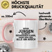 Juergen Tasse Wenn Juergen Nicht Repariert, Sind Wir Am Arsch Geschenk Rosa Trendation