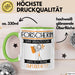 Forscherin Und Prinzessin Tasse Geschenk Für Eine Forscherin Geburtstag Was Ist Deine Superkraft Grün Trendation