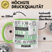 Vogel-Adoptierende Geschenk Becher Tasse Gott Schuf Alle Menschen Gleich Nur Die Besten Durfeten Vogel-Adoptierende Werden Geschenkidee Lustig Grün Trendation