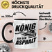 Stockschießen Tasse Geschenkidee König Auf Der Strasse Trendation
