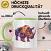Nashorn Tasse Geschenk Lustige Geschenkidee Spruch Grün Trendation
