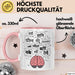 Linguist Tasse Geschenk Lustige Geschenkidee Spruch Für Sprach Wissenschaftler Rosa Trendation