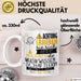 Musikwissenschaftlerin Tasse Geschenk Lustiger Spruch Bitte Erheben Sie Sich Seine Majestät Die Musikwissenschaftlerin Betritt Den Raum Weiß Trendation