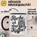 Kaffeeliebhaber Tasse Geschenk Lustige Geschenkidee Spruch Rieche Ich Etwa Kaffee Schwarz Trendation