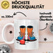 Clown Tasse Geschenkidee für Zirkus und Humorliebhaber Weiß Trendation
