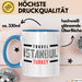 Istanbul Türkei Tasse Geschenk Lustige Geschenkidee Spruch Blau Trendation