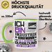 Industriekaufmann Ausbildung Tasse Geschenk Ich Bin Industriekaufmann In Der Ausbildung Ich Darf Das Geschenkidee Spruch Grün Trendation