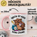 Sarkastische Eule Tierliebhaber Tasse Geschenk Lustige Geschenkidee Spruch Hektik Ist Auch Keine Lösung Rosa Trendation
