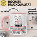 Geschenk für Haustier-Tätowiererin Tasse Lustige Geschenkidee Geburtstag Ich Bin Haustier-Tätowiererin Ich Darf Das Rosa Trendation