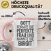 Birgit Tasse Geschenk Gott Formte Die Perfekte Frau Birgit Geschenkidee Rosa Trendation