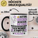 Taekwondo-Kämpfer Geschenk Tasse Lustiger Spruch Erheben Sie Sich Der Taekwondo-Kämpfer Betritt den Raum Schwarz Trendation