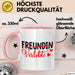 Verlobt Verlobung Verlobter Tasse Becher Geschenk Lustige Geschenkidee Spruch Verlobte Rosa Trendation