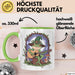Frosch Tier Spielt Banjo Tasse Geschenk Lustige Geschenkidee Spruch Grün Trendation