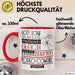 Rodeo-Cowgirl Geschenk Becher Tasse Gott Schuf Alle Menschen Gleich Nur Die Besten Durfeten Rodeo-Cowgirl Werden Geschenkidee Lustig Rot Trendation