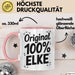 Elke Tasse Geschenk Original 100% Elke Geschenkidee Geburtstag Rosa Trendation