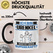 Urenkel Tasse Geschenk für Urenkel Geburtstag Lustiger Spruch Kaffee-Becher Was Ist Deine Superkraft Schwarz Trendation