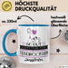 Tierheimvolontärin Geschenk Tasse So Gut Kann Nur Eine Tierheimvolontärin Aussehen Geschenkidee Geburtstag Weihnachten Lustig Blau Trendation