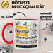 Synthesizer-Spielerin Tasse Geschenk Spruch Wer Will Schon Prinzessin Sein Wenn Man Auch Synthesizer-Spielerin Sein Kann Rot Trendation