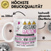 Gleitschirmfliegerin Tasse Geschenk Lustig Abstand Halten Hochleistungs-Gleitschirmfliegerin Mit Drang Zur Perfektion Bei Der Arbeit Weiß Trendation