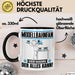 Modellbahnfan Tasse Geschenk für Modellbahnfan Der Mann Der Alles Kann Geschenkidee zum Geburtstag Schwarz Trendation
