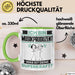 Musikproduzent Tasse Geschenk für Musikproduzent Geburtstag Lustiger Spruch Kaffee-Becher Was Ist Deine Superkraft Grün Trendation