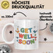 Patienten Kranke Menschen Tasse Geschenk Lustige Geschenkidee Spruch Gute Besserung Weiß Trendation