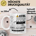Hundeausführerin Tasse Geschenk Lustiger Spruch Bitte Erheben Sie Sich Seine Majestät Die Hundeausführerin Betritt Den Raum Weiß Trendation