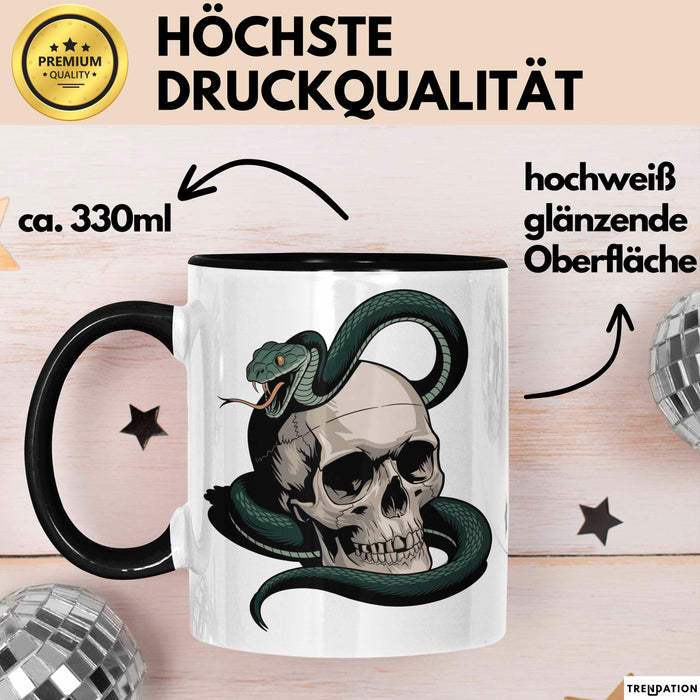 Reptilienhalter Tasse Geschenkidee Echsen Schlangenliebhaber Geschenkidee Lustig Trendation