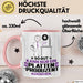 Plattenproduzent Geschenk Tasse So Gut Kann Nur Ein Plattenproduzent Aussehen Geschenkidee Kaffee-Becher Rosa Trendation