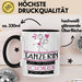 Tänzerin Weil Es Keinen Schöneren Beruf Gibt Tasse Geschenk für Eine Tänzerin Lustig Trendation