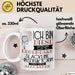 Slackline-Instruktorin Tasse Geschenk Ich Bin Diese Eine Legendäre Slackline-Instruktorin Von Der Alle Reden Geschenkidee Geburtstag Weihnachten Weiß Trendation