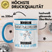Basketballspielerin Tasse Geschenk Ich Bin Basketballspielerin Warum Weil Ich Es Kann Geschenkidee Geburtstag Blau Trendation