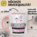 Hundesportlerin Weil Es Keinen Schöneren Beruf Gibt Tasse Geschenk für Eine Hundesportlerin Lustig Rosa Trendation