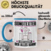 Songtexter Tasse Geschenk für Songtexter Der Mann Der Alles Kann Geschenkidee zum Geburtstag Blau Trendation