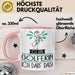 Geschenk für Golferin Tasse Lustige Geschenkidee Geburtstag Ich Bin Golferin Ich Darf Das Rosa Trendation
