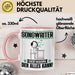 Songwriter Tasse Geschenk für Songwriter Der Mann Der Alles Kann Geschenkidee zum Geburtstag Rosa Trendation