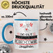 Rodeo-Cowgirl Geschenk Tasse So Gut Kann Nur Eine Rodeo-Cowgirl Aussehen Geschenkidee Geburtstag Weihnachten Lustig Blau Trendation
