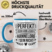 Hannelore Tasse Geschenk Perfekt Sein Kann Jeder Geschenkidee Geburtstag Blau Trendation