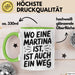Martina Tasse Geschenk Wo Eine Martina Ist Ist Auch Ein Weg Geschenkidee Becher mit Name Grün Trendation