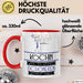 Köchin Weil Es Keinen Schöneren Beruf Gibt Tasse Geschenk für Eine Köchin Lustig Rot Trendation