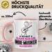 Indie-Musiker Geschenk Tasse So Gut Kann Nur Ein Indie-Musiker Aussehen Geschenkidee Kaffee-Becher Rosa Trendation