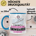 Snowboarder Geschenk Tasse So Gut Kann Nur Ein Snowboarder Aussehen Geschenkidee Kaffee-Becher Blau Trendation