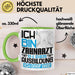 Zahnarzt Ausbildung Tasse Geschenk Ich Bin Zahnarzt In Der Ausbildung Ich Darf Das Geschenkidee Spruch Grün Trendation