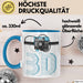 3D Drucker Tasse mit Grafik lustige Geschenkidee für Technikliebhaber Blau Trendation
