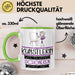 Künstlerin Weil Es Keinen Schöneren Beruf Gibt Tasse Geschenk für Eine Künstlerin Lustig Grün Trendation