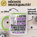 Wildtierforscher Geschenk Tasse Lustiger Spruch Erheben Sie Sich Der Wildtierforscher Betritt den Raum Grün Trendation