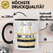 Model Weil Es Keinen Schöneren Beruf Gibt Tasse Geschenk für Eine Model Lustig Trendation